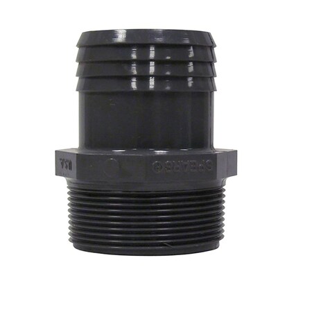 Powerplay 2 in. Inside with Male Pipe Thread Male Adapter PO3333042